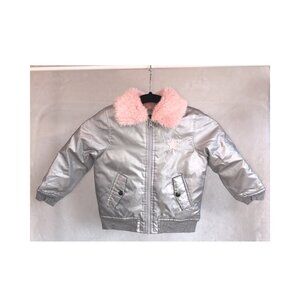 COAT,  3T,  BUFFALO DAVID BRITTON,  bomber, faux fur